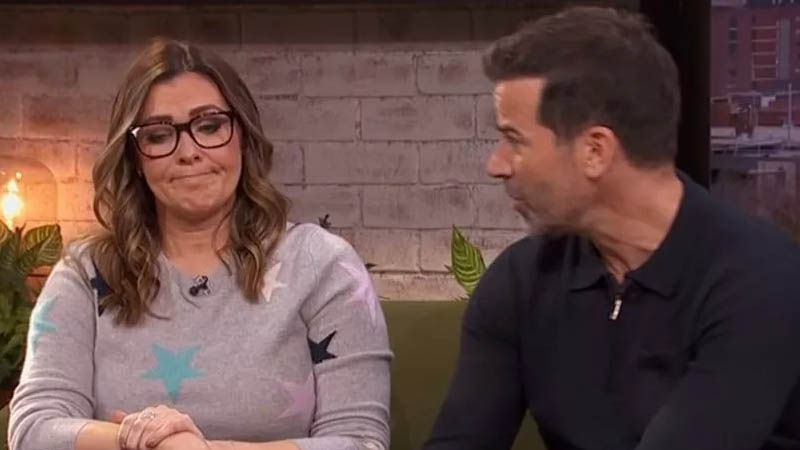 Kym Marsh and Gethin Jones