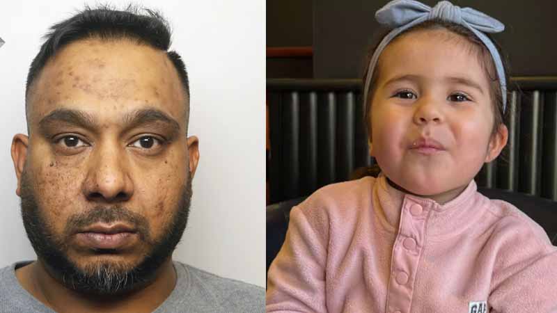 Man Jailed for Killing 3-Year-Old Girl