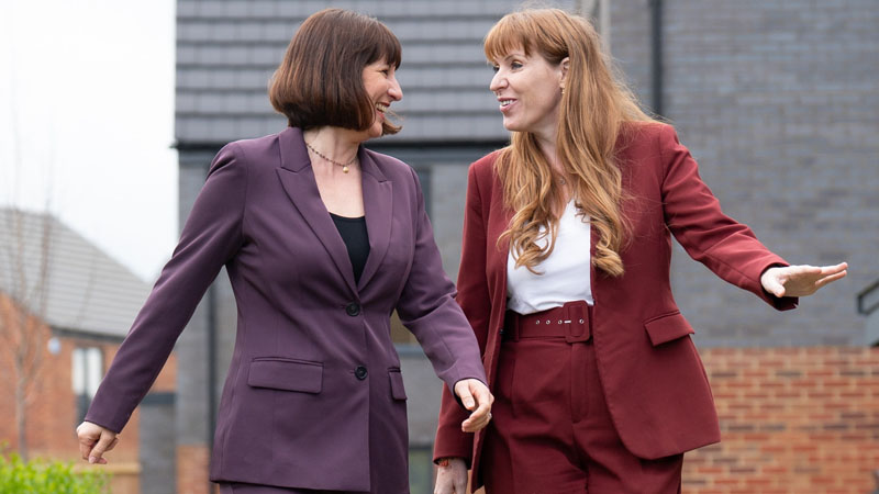 Rachel Reeves and Angela Rayner