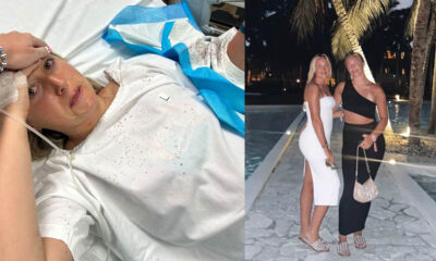 Rachel Smith and Lisa Smith during their holiday