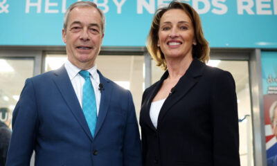 Sarah Pochin with Nigel Farage