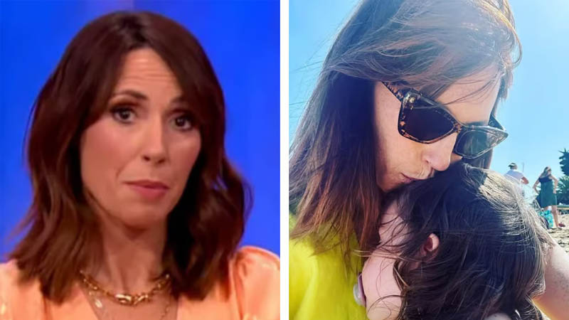 Alex Jones rushed her daughter Annie