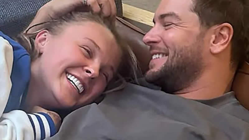 Chris Hughes Kisses JoJo Siwa