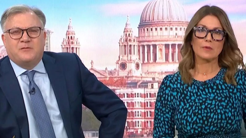 Ed Balls and Susanna Reid