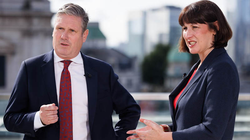 Keir Starmer and Rachel Reeves