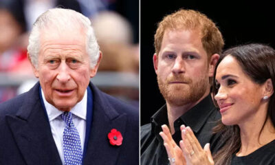 King Charles, Meghan Markle and Prince Harry