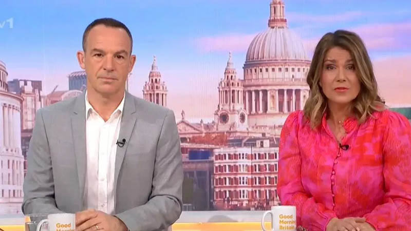 Martin Lewis and Susanna Reid