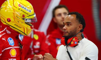 Nicolas Hamilton got to see Lewis Hamilton