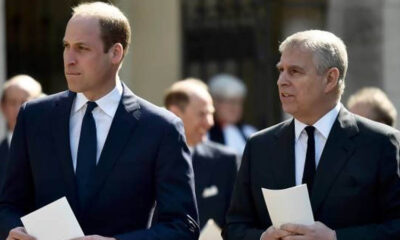 Prince William and Prince Andrew