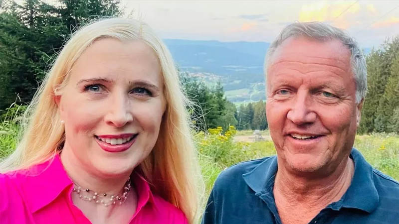 Princess Josefa with her husband Prince Harald