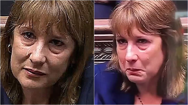 Rachel Reeves teary moment