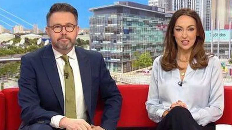 Sally Nugent and Jon Kay
