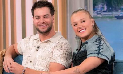 Chris Hughes and JoJo Siwa