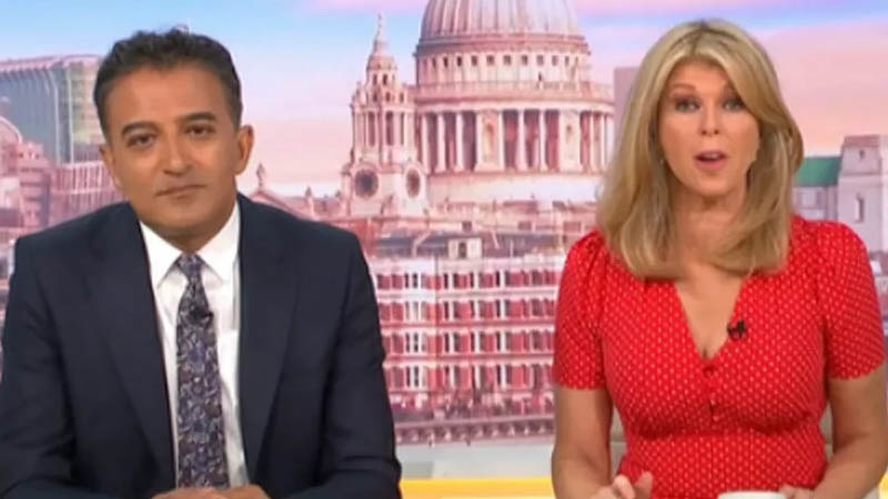 Kate Garraway and Adil Ray