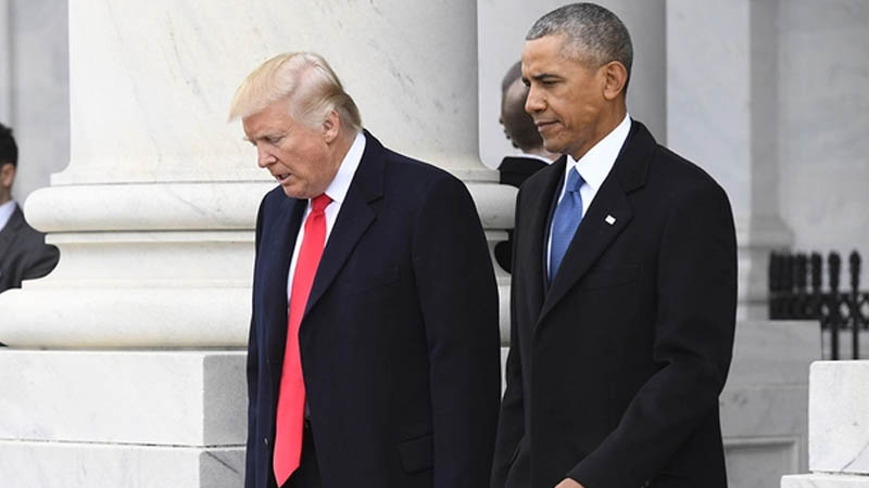 Obama and Donald Trump