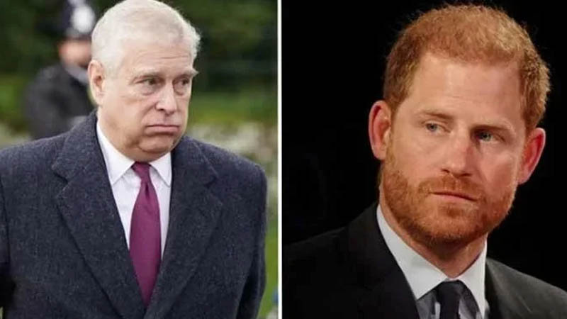 Prince Harry and Prince Andrew