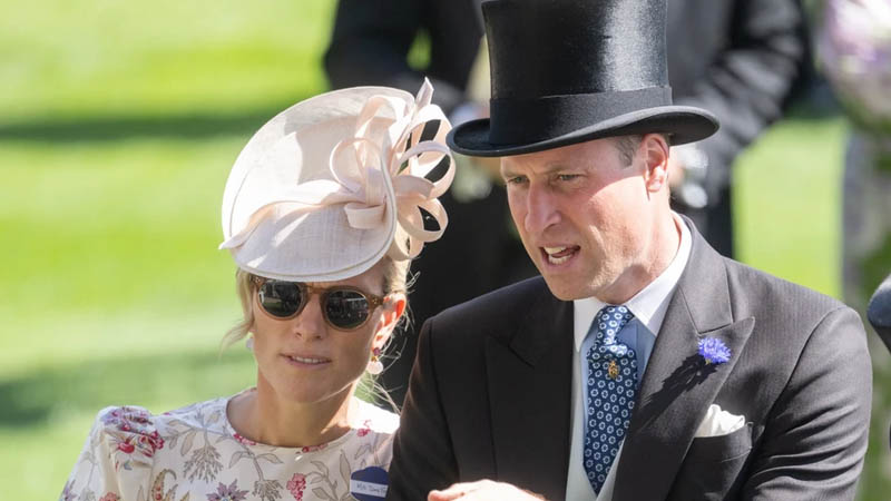 Prince William and Zara Tindall