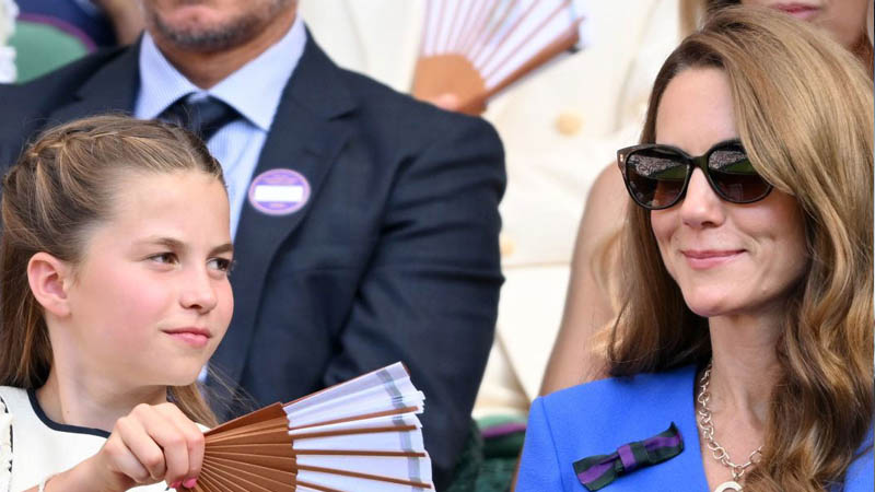 Princess Kate and Princess Charlotte