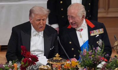 Donald Trump and King Charles