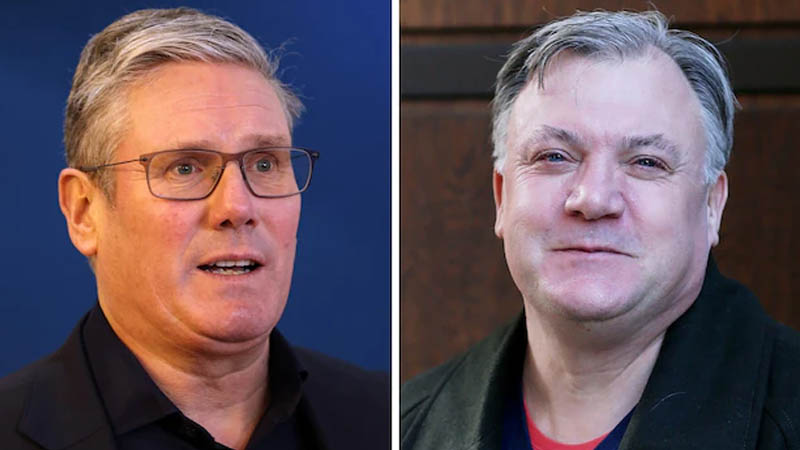 Ed Balls and Keir Starmer