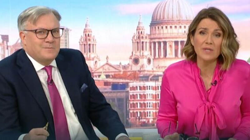 Susanna Reid and Ed Balls