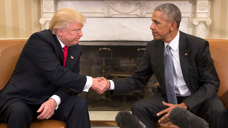 obama and donald trump