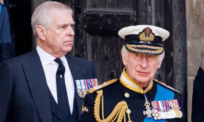 Prince Andrew and King Charles