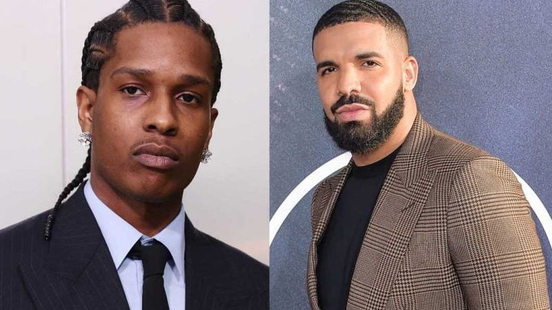 A$AP Rocky and Drake