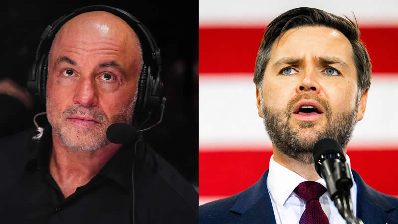 Joe Rogan with jd vance