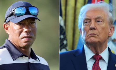 Tiger Woods and Donald Trump