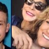 Jeffery Kendall (Pinole police). Right: Brittany Ligdis, foreground, and her mother (GoFundMe)