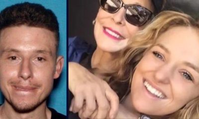 Jeffery Kendall (Pinole police). Right: Brittany Ligdis, foreground, and her mother (GoFundMe)