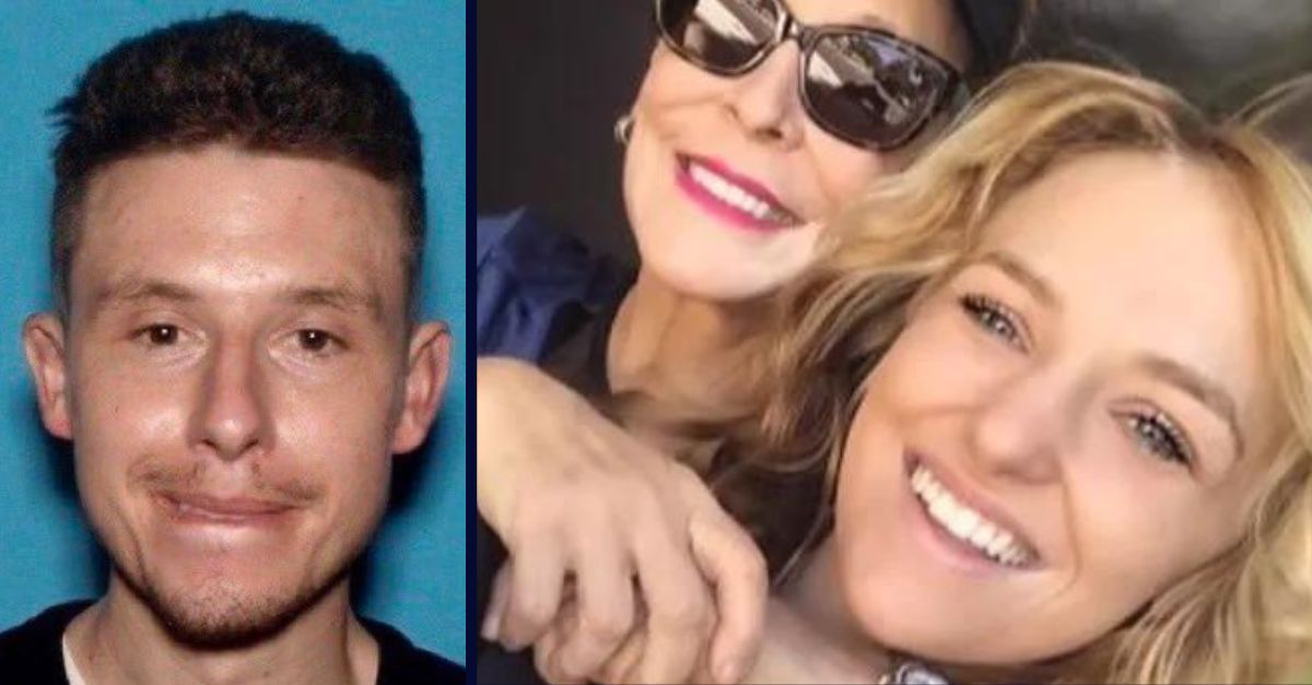 Jeffery Kendall (Pinole police). Right: Brittany Ligdis, foreground, and her mother (GoFundMe)